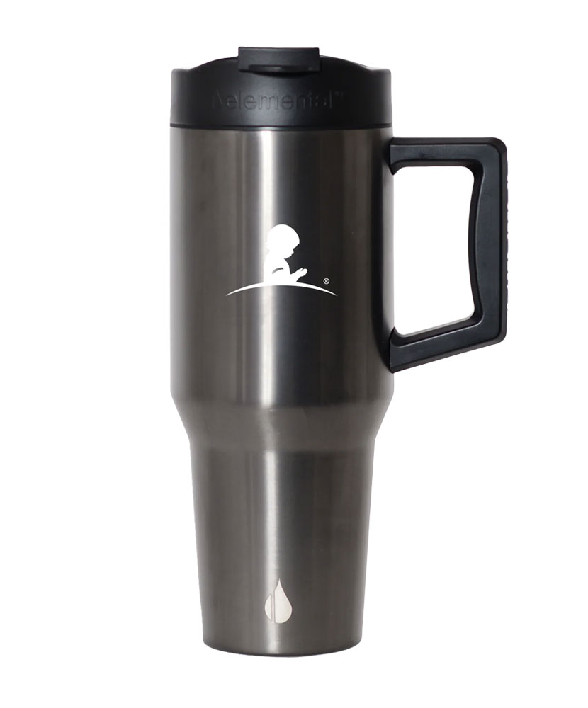 Primary image St. Jude Elemental Dark Metal Tumbler - 32 oz